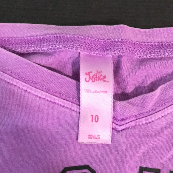 Purple justice long sleeve - Picture 2 of 3